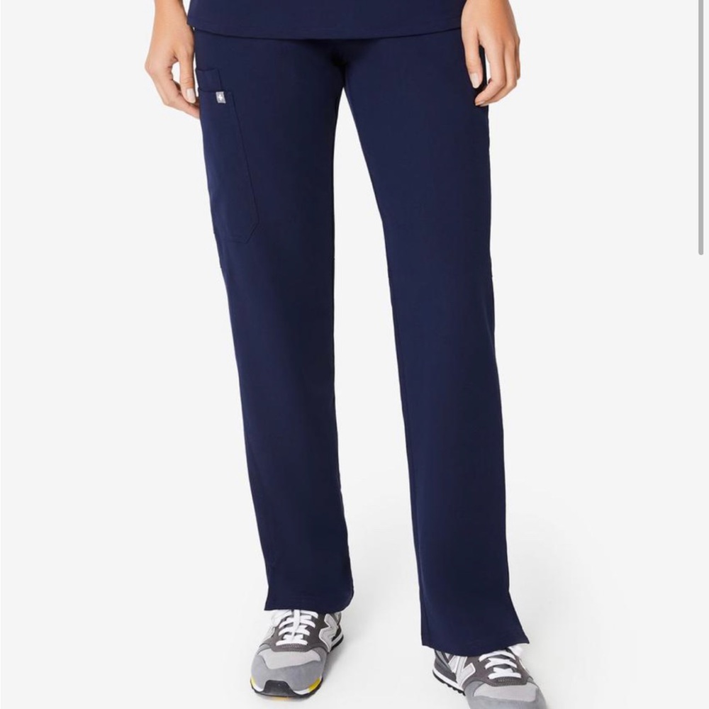 Navy Figs Scrub Pants